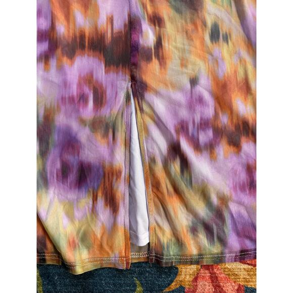 Mahina Multicolor Bodycon Dress Size Medium - Picture 6 of 7